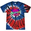 Adult 5.4 oz. Cotton Tie Dye T-Shirts | https://www.bestnamebadges.com