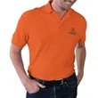 Blue Generation Men's Value Soft Touch Polo Shirts | https://www.bestnamebadges.com