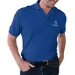Blue Generation Men's Value Soft Touch Polo Shirts | https://www.bestnamebadges.com