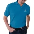 Blue Generation Men's Value Soft Touch Polo Shirts | https://www.bestnamebadges.com