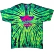 Adult 5.4 oz. Cotton Tie Dye T-Shirts | https://www.bestnamebadges.com