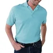 Blue Generation Men's Value Soft Touch Polo Shirts | https://www.bestnamebadges.com