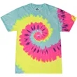 Adult 5.4 oz. Cotton Tie Dye T-Shirts | https://www.bestnamebadges.com
