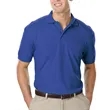 Blue Generation Men's Value Soft Touch Polo Shirts | https://www.bestnamebadges.com