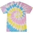 Adult 5.4 oz. Cotton Tie Dye T-Shirts | https://www.bestnamebadges.com