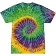 Adult 5.4 oz. Cotton Tie Dye T-Shirts | https://www.bestnamebadges.com