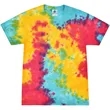 Adult 5.4 oz. Cotton Tie Dye T-Shirts | https://www.bestnamebadges.com