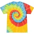 Adult 5.4 oz. Cotton Tie Dye T-Shirts | https://www.bestnamebadges.com