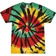 Adult 5.4 oz. Cotton Tie Dye T-Shirts | https://www.bestnamebadges.com