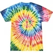 Adult 5.4 oz. Cotton Tie Dye T-Shirts | https://www.bestnamebadges.com