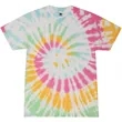 Adult 5.4 oz. Cotton Tie Dye T-Shirts | https://www.bestnamebadges.com