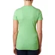Next Level Ladies CVC Deep V Crew Neck Tee Shirts | https://www.bestnamebadges.com