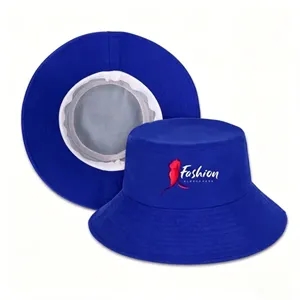 Custom Wide Brim Sun Bucket Hat