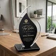 Flamingo Award - Black | https://www.bestnamebadges.com