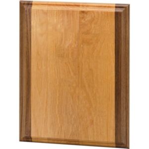 Wood Plaque with Walnut Edge