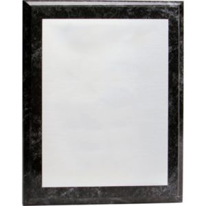 Wood Plaque with Marble Finish