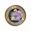 Full Color Brushed Stickers | https://www.bestnamebadges.com