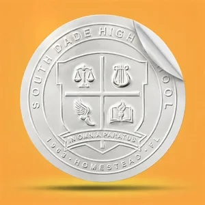 Embossed Stickers