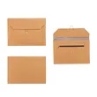A4 Leather File Folders W/ Elastic Cord Closure | https://www.bestnamebadges.com