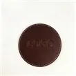 PU Leather Coaster | https://www.bestnamebadges.com
