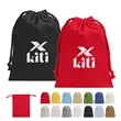 8Oz Cotton Canvas Drawstring Bag Small Gift Pouch 7"x10" | https://www.bestnamebadges.com