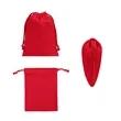 8Oz Cotton Canvas Drawstring Bag Small Gift Pouch 7"x10" | https://www.bestnamebadges.com