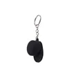 Mini PVC Baseball Cap Keychain Bag Charm | https://www.bestnamebadges.com