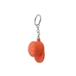 Mini PVC Baseball Cap Keychain Bag Charm | https://www.bestnamebadges.com