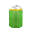 12Oz Collapsible PU leather Can Cooler Sleeve | https://www.bestnamebadges.com