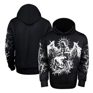 Adult Full Color Pullover Hooded Sweatshirt W/ Pocket