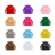 Mini Satin Drawstring Gift Bag Jewelry Pouch 3"x4" | https://www.bestnamebadges.com