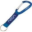 Key Tag Carabiner with Strap and PVC Patch | https://www.bestnamebadges.com