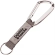 Key Tag Carabiner with Strap and PVC Patch | https://www.bestnamebadges.com