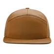Richardson 7-Panel Flat Bill Trucker Cap | https://www.bestnamebadges.com