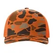 Richardson Printed Five-Panel Camo Trucker Cap | https://www.bestnamebadges.com