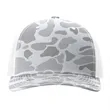 Richardson Printed Five-Panel Camo Trucker Cap | https://www.bestnamebadges.com