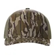 Richardson Printed Five-Panel Camo Trucker Cap | https://www.bestnamebadges.com