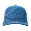 Richardson Printed Five-Panel Camo Trucker Cap | https://www.bestnamebadges.com