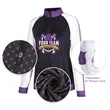 Sublimated Athletic Quarter Zip Raglan Pullover | https://www.bestnamebadges.com