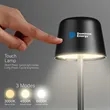 LumaTone Rechargeable Table Lamp | https://www.bestnamebadges.com
