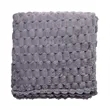 300GSM Flannel Plush Throw Blanket With Custom Logo | https://www.bestnamebadges.com