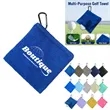 Custom Golf Microfiber Towel With Clip | https://www.bestnamebadges.com