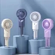 Portable Rechargeable Cooling Spritz Handheld Misting Fan | https://www.bestnamebadges.com
