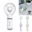 Portable Rechargeable Personal Handheld Misting Fan | https://www.bestnamebadges.com
