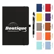 A5 PU Lined Notebook With Pen Set | https://www.bestnamebadges.com