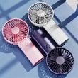 USB Mini Handheld Desk Small Summer Cooling Fan | https://www.bestnamebadges.com