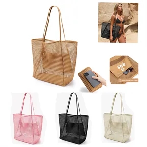 Multiple Lightweight Foldable Summer Swimming Beach Tote Bag