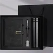 Luxurious Gift Set: A5 PU Notebook, Thermos, USB & Pen | https://www.bestnamebadges.com