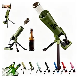 Mortar Style Beer Bottle Opener Cap Launching Novelty Opener