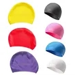 High-Elasticity Waterproof Silicone Comfortable Swimming Cap | https://www.bestnamebadges.com